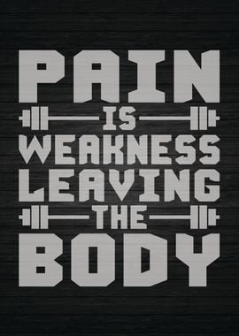 Pain Weakness Leaving Body