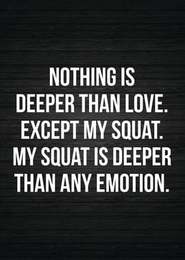 Love vs Squat