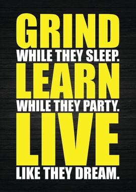 Grind Learn Live