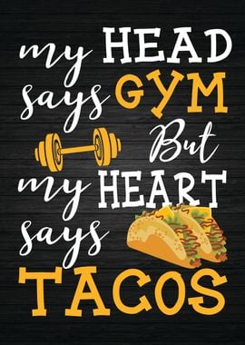 Gym vs Tacos Funny Workout