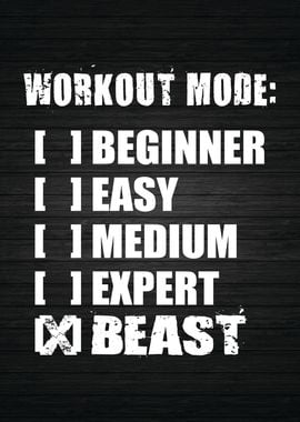 Workout Mode Beast