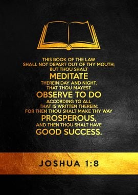 Joshua 1 8