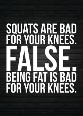 Squats Are Bad For Knees