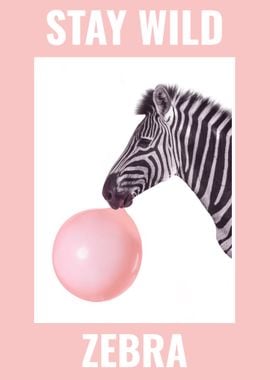 Zebra with Airballoon