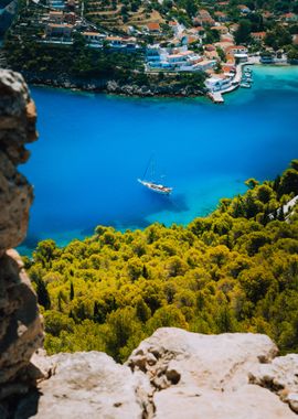 Epic View To Blue Bay Of A