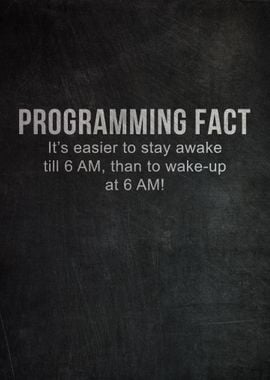 Programming Fact