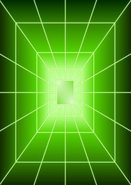 Green Rectangle Dark