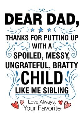 Dear Dad Love Always