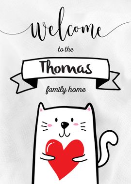 Thomas Family Home Cat