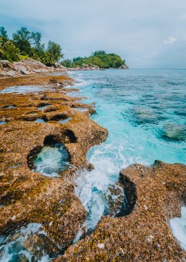 Rugged Coastline Of Paradi