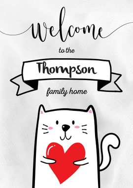 Thompson Family Home Cat