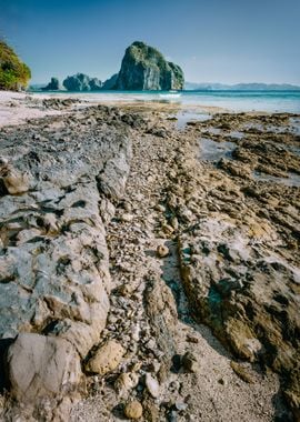 Rocky Coastline Leading Li