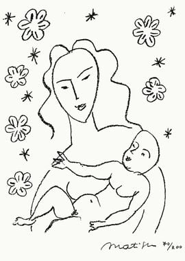 Matisse Vierge et Enfant 