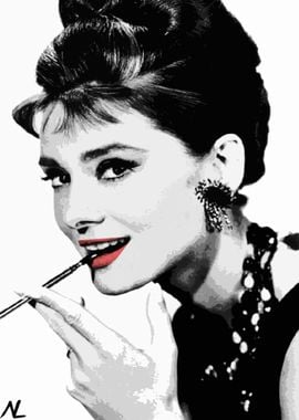 Hepburn Pop Art