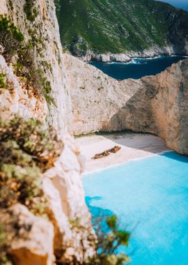 Navagio Beach Pure Turquoi