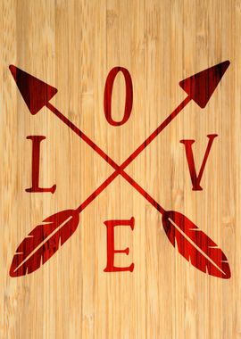 Love Arrows Bamboo