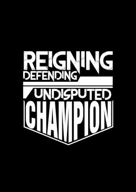 Reigning Defending Wrestle