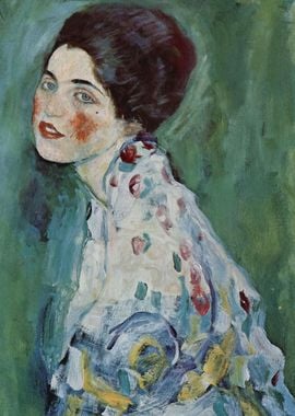 Portrait Lady Gustav Klimt