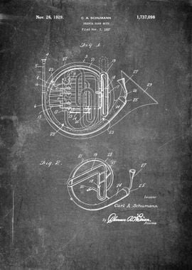 French Horn Patent