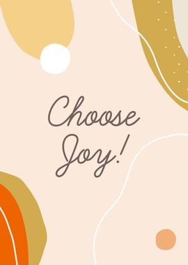 Choose Joy Simple Quotes