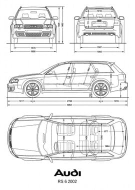 BNWAudi RS 6 2002