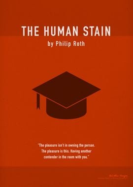 The Human Stain Book Art 