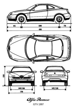 BNW Alfa Romeo GTV 1997