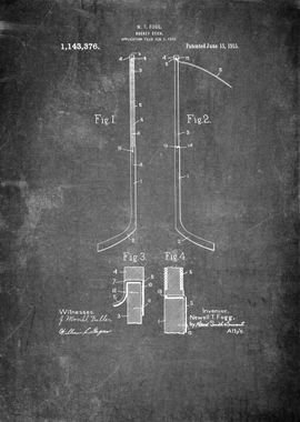 Hockey Sticks Patent