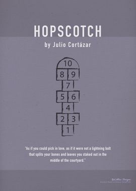 Hopscotch Book Art 