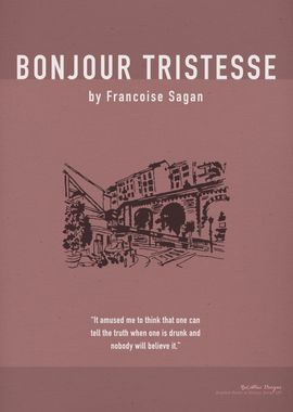 Bonjour Tristesse Book Art