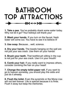 BATHROOM Top Attractions