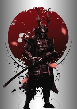 'Amazing samurai sword' Poster, picture, metal print, paint by ...