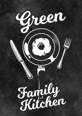 Green Family Kitchen Egg