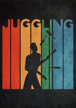 Juggling Retro Vintage