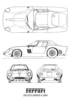 BNW Ferrari 250 GTO Series