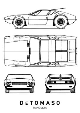 BNW De Tomaso Mangusta