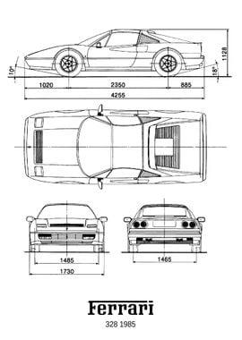 BNW Ferrari 328 1985