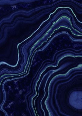 Blue Malachite Texture 05