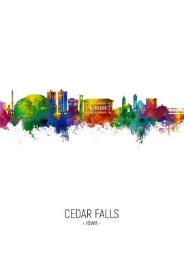 Cedar Falls Skyline Iowa