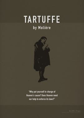 Tartuffe Moliere Book Art 