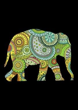 Illustrated Elephant