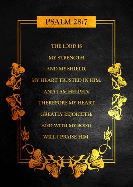 Psalm 28 7