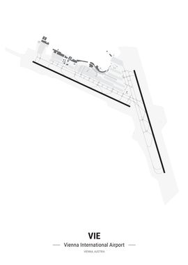 Vienna Airport Map