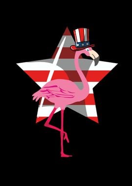 Cool American Flamingo