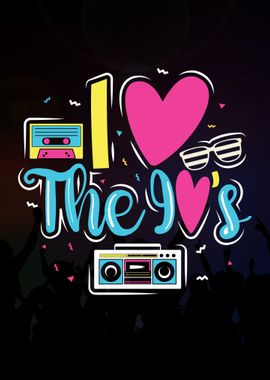 90s Retro Cassette Party