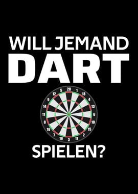 Darts with dart board