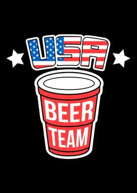 USA Beer Team at the 4th o