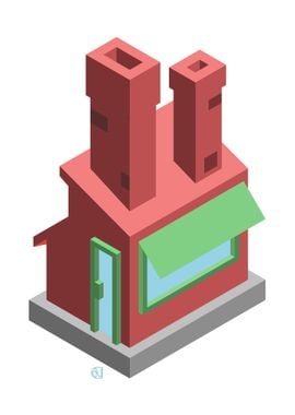 Isometric house 2