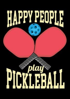 Happy People Play Pickleba