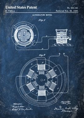 1896 alternating motor